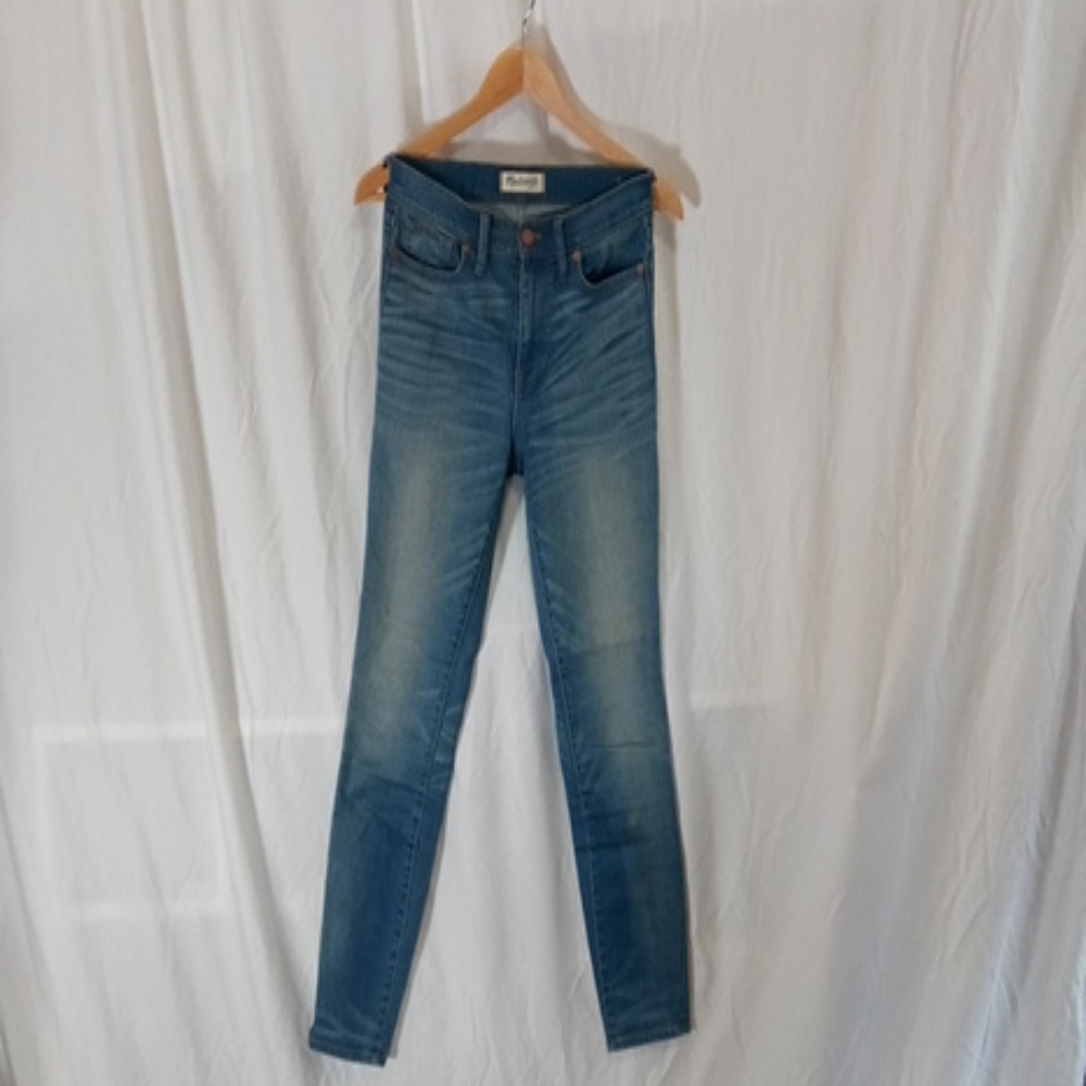 Madewell High-Rise, Crop Skinny Jeans
